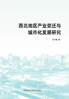 西北地區產業變遷與城市化發展研究在線閱讀