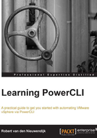 Learning PowerCLI