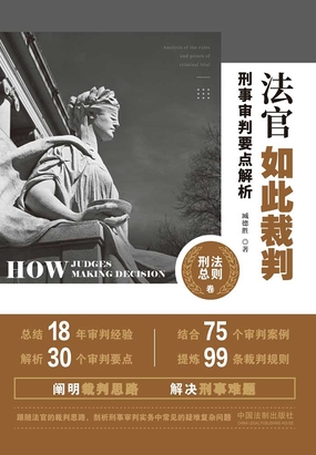 4.承继的共犯的责任范围_法官如此裁判:刑事审判要点解析(刑法总则卷)最新章节-QQ阅读女生网