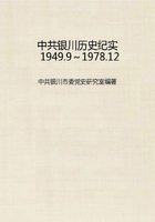 中共银川历史纪实（1949.9～1978.12）