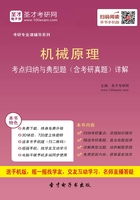 2020年机械原理考点归纳与典型题（含考研真题）详解在线阅读