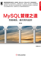 MySQL管理之道：性能调优、高可用与监控（第2版）