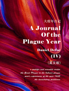 A Journal of the Plague Year 大疫年日记：英文版（IV）在线阅读