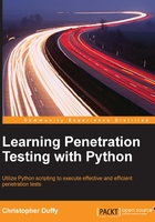 Learning Penetration Testing with Python在线阅读