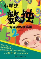 小学生数独专项训练提高篇在线阅读