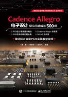 Cadence Allegro 电子设计常见问题解答500例在线阅读