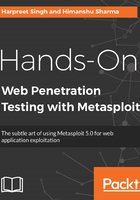 Hands-On Web Penetration Testing with Metasploit