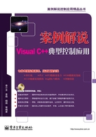 案例解说Visual C++典型控制应用