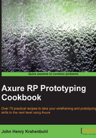 Axure RP Prototyping Cookbook