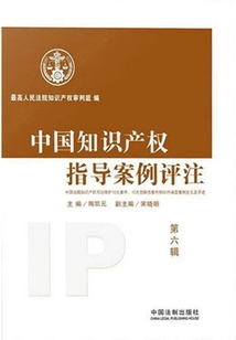 中國知識產權指導案例評注（第六輯）