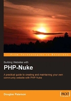 Building Websites with PHP/Nuke