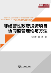 非經(jīng)營性政府投資項目協(xié)同監(jiān)管理論與方法