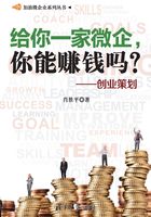 给你一家微企，你能赚钱吗？--创业策划