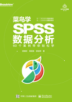 菜鸟学SPSS数据分析在线阅读