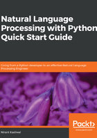 Natural Language Processing with Python Quick Start Guide在線閱讀