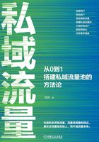 私域流量：从0到1搭建私域流量池的方法论在线阅读