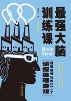 最强大脑训练课：越玩越好玩的231个侦探推理游戏（全新升级版）在线阅读