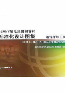 220kV輸電線路鋼管桿標準化設計圖集:鋼管桿加工圖(適用2×JL/G1A-630/45型鋼芯鋁絞線)