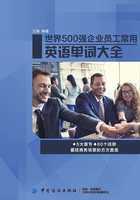 世界500强企业员工常用英语单词大全在线阅读