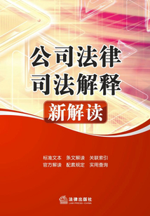 公司法律司法解釋新解讀