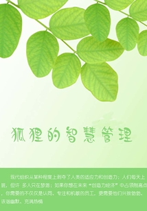 狐狸的智慧管理