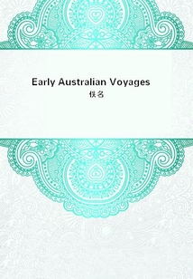 Early Australian Voyages