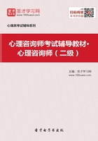 2019年心理咨询师考试辅导教材·心理咨询师（二级）在线阅读