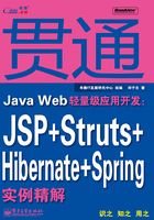 贯通Java Web轻量级应用开发在线阅读