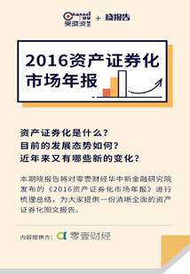 2016資產(chǎn)證券化市場(chǎng)年報(bào)
