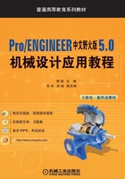 Pro/ENGINEER中文野火版5.0机械设计应用教程在线阅读