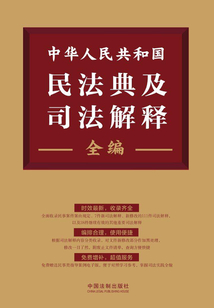 中華人民共和國民法典及司法解釋全編