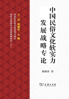 中国民俗文化软实力发展战略专论在线阅读