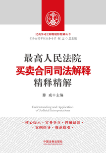 最高人民法院買賣合同司法解釋精釋精解