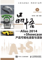 品悟：Alias 2014+Showcase产品可视化造型与渲染在线阅读