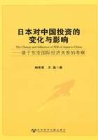 日本对中国投资的变化与影响：基于东亚国际经济关系的考察在线阅读