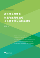 政企关系视角下制度与政策环境对企业研发投入的影响研究在线阅读