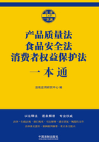 产品质量法、食品安全法、消费者权益保护法一本通（第七版）