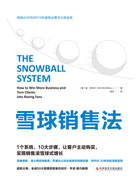雪球銷售法：榮獲AXIOM年度商業圖書大獎金獎在線閱讀