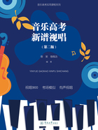 音乐高考实用课程系列·音乐高考 新谱视唱(第二版)在线阅读