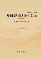 晋城建市30年实录（上下）