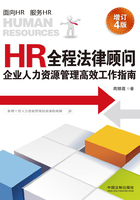 HR全程法律顾问：企业人力资源管理高效工作指南（增订4版）