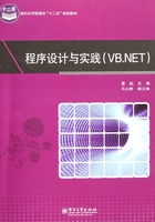 程序设计与实践（VB.NET）在线阅读