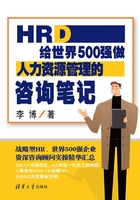 HRD：给世界500强做人力资源管理的咨询笔记在线阅读