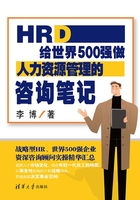 HRD：给世界500强做人力资源管理的咨询笔记