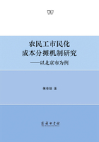 农民工市民化成本分摊机制研究：以北京市为例