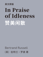In Praise of Idleness=赞美闲散(英文版)在线阅读