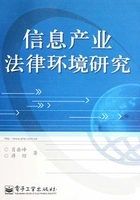 信息产业法律环境研究在线阅读