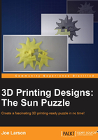 3D Printing Designs：The Sun Puzzle