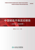 中国输血不良反应报告（2018-2020年）在线阅读