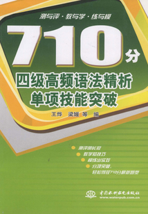 710分四級高頻語法精析單項技能突破
